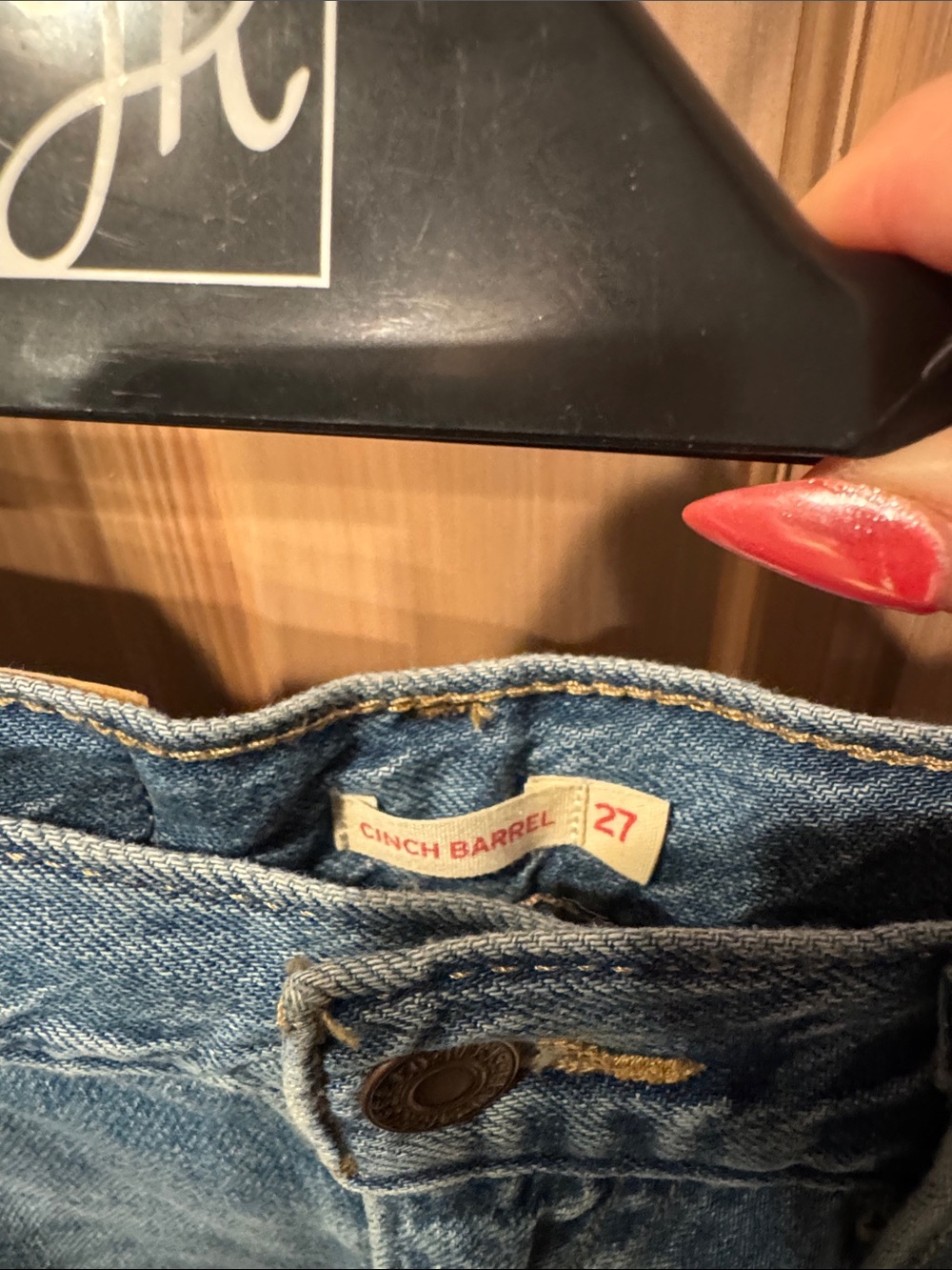 Levi'sWomen Medium Blue Relaxed Barrel Jeans - Picture 3 of 3